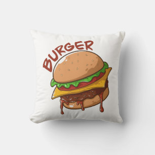 Burger Lovers Cushion