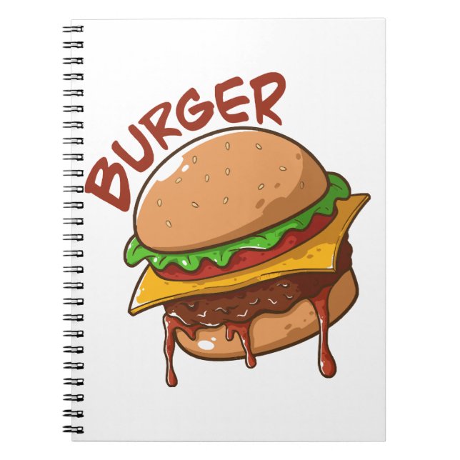 Burger Lovers Notebook (Front)
