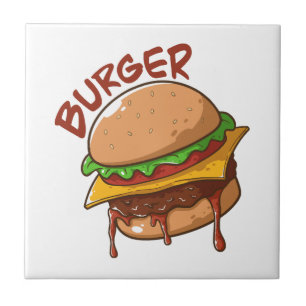 Burger Lovers Tile