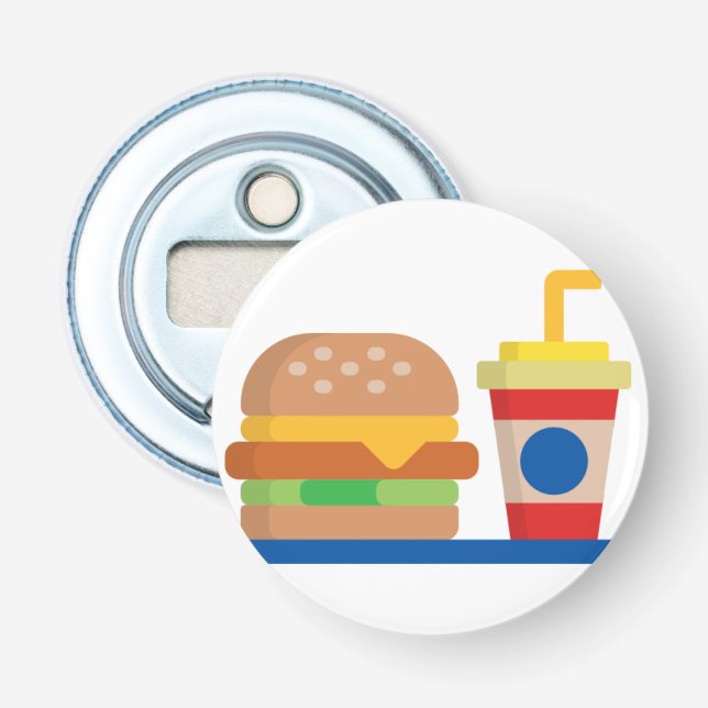 Burger Meal Bottle Opener (Front)