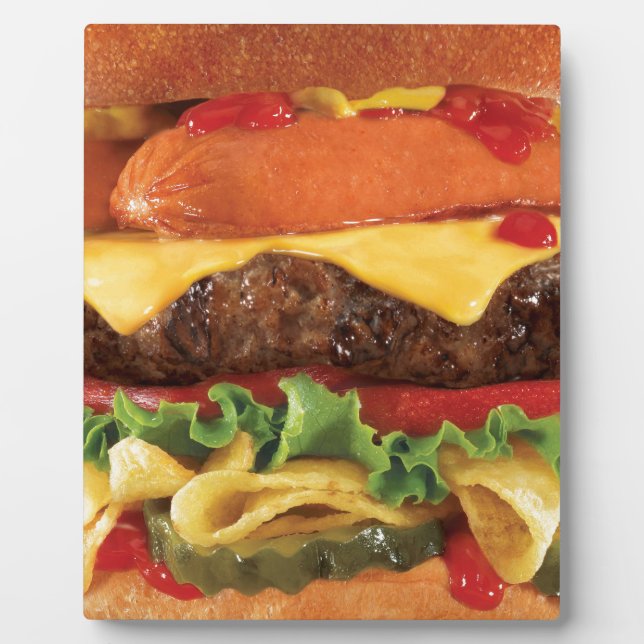 burger plaque (Front)