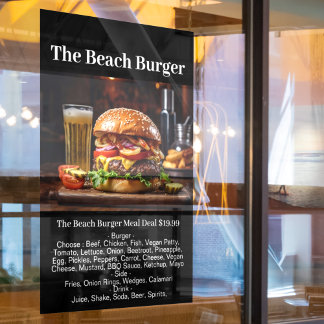 Burger Shop Meal Fast Food Restaurant Bar Business