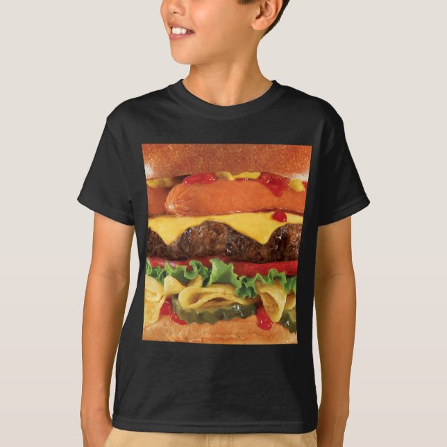 burger T-Shirt (Front)