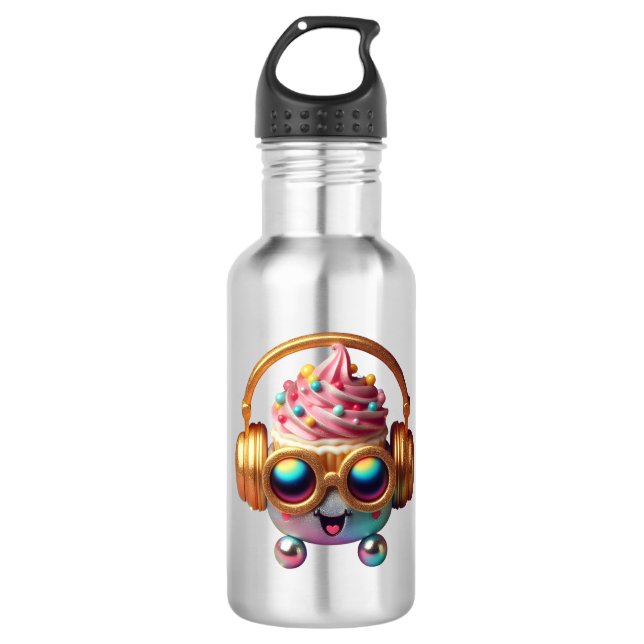 Burger Time  532 Ml Water Bottle (Front)