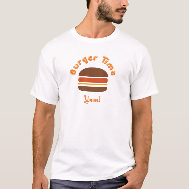 Burger Time T-Shirt (Front)