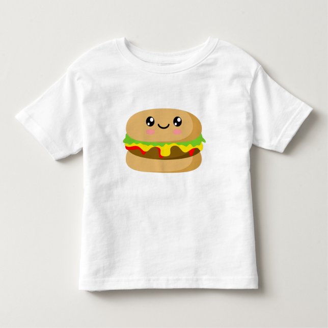 Burger Toddler T-Shirt (Front)