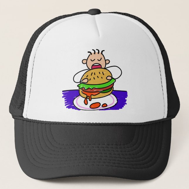 Burger Trucker Hat (Front)