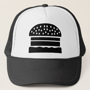 burger trucker hat