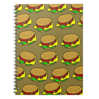 Burger Wallpaper Notebook