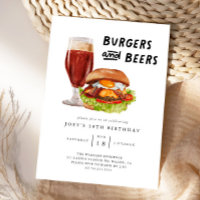 Burgers and Beers BBQ Birthday Party