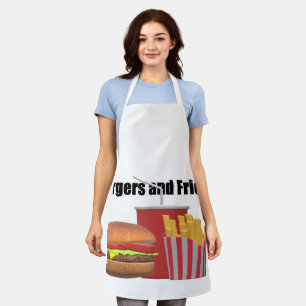 Burgers and Fries Apron