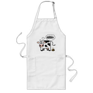 Burgers?! Funny Cow Apron