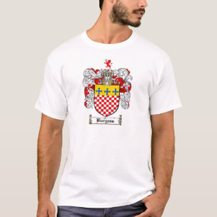 BURGESS FAMILY CREST - BURGESS COAT OF ARMS T-Shirt