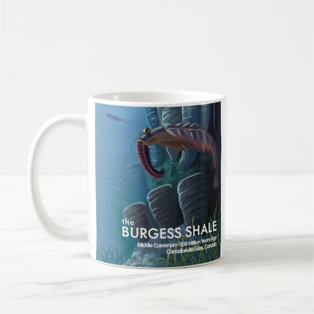 Burgess Shale Mug (Left)