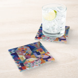 Burggarten (Castle Garden) - Paul Klee - Glass Coaster