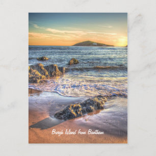 Burgh Island from Bantham at Sundown... Postcard