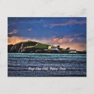 Burgh Island Hotel, Bigbury, Devon Postcard
