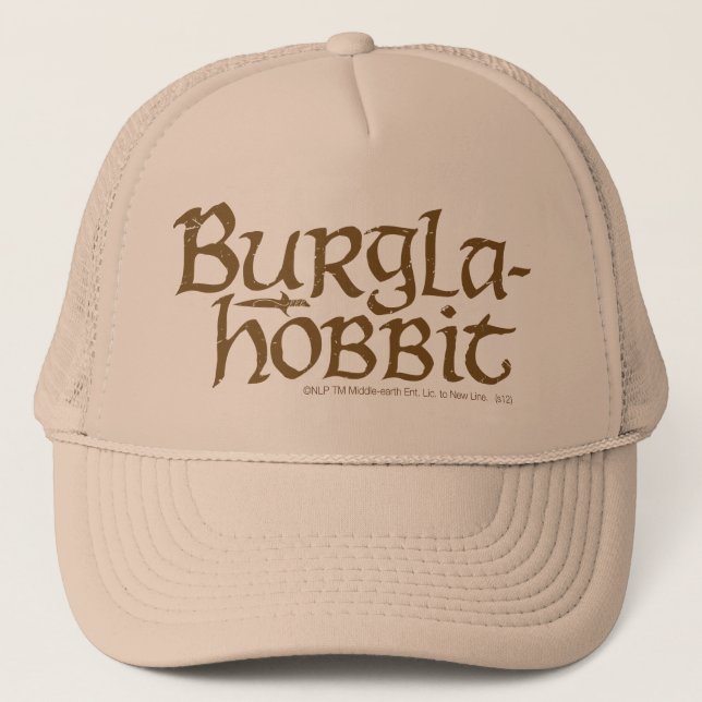 Burgla Hobbit Trucker Hat (Front)