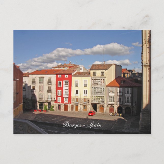 Burgos - Spain, travel postcard (Front)