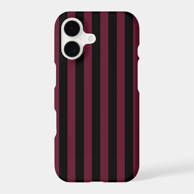 Burgundy and black stripes (Back)