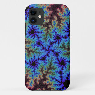 Burgundy and Blue Speckle Case-Mate iPhone Case