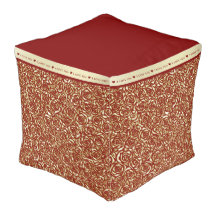 Burgundy And Gold Rose Luxury Floral Pattern