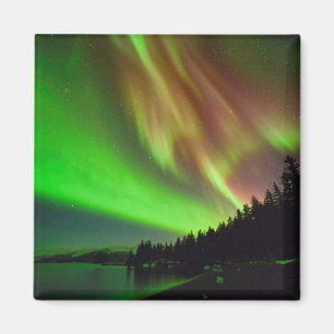 Burgundy Aurora Magnet