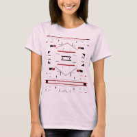 Burgundy Black Grey Southwest Look Art Abstract