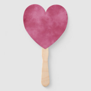 Burgundy Blush Cloud Effect Set of Fans