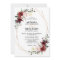 Burgundy Blush Floral boho Geometric chic wedding