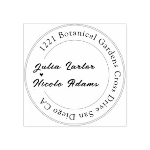 Burgundy Boho Rose Floral Pampas Grass Wedding Rubber Stamp