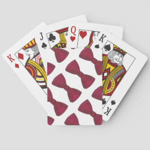 Burgundy Bow Tie Bowtie Groom Prom Wedding Cards