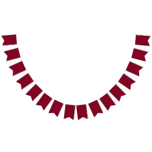 Burgundy Bunting