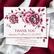 Burgundy Chinese peony flowers floral wedding