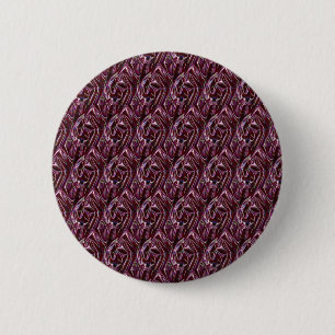 burgundy chrome 6 cm round badge