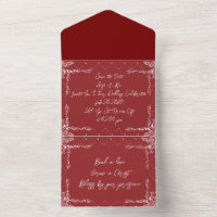 Burgundy  Colour Card