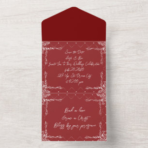 Burgundy  Colour Card