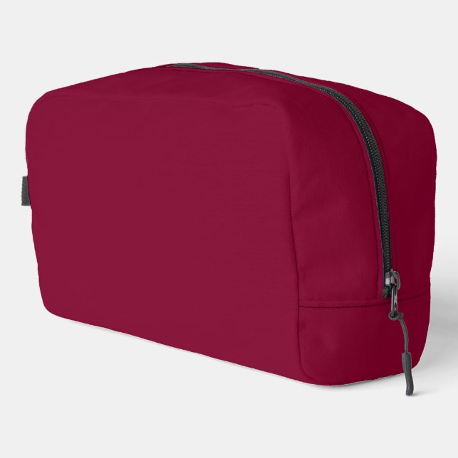 Burgundy Colour Toiletry Bag (Right Corner)