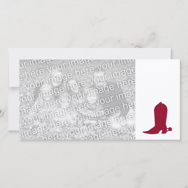 Burgundy Cowboy Boot (Front)