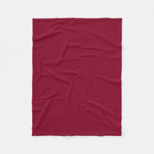 Burgundy Cute Full Colour Fleece Blanket