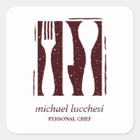 Burgundy Cutlery | Chef Catering Bakery Restaurant