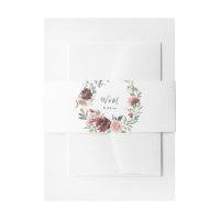 Burgundy & Dusty Blush Pink 5 Floral 2