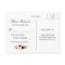 Burgundy Floral Gold Navy Blue Wedding RSVP Reply