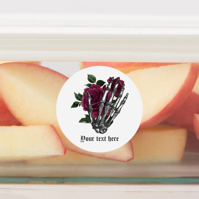 Burgundy Floral Gothic Wedding (Affixed)