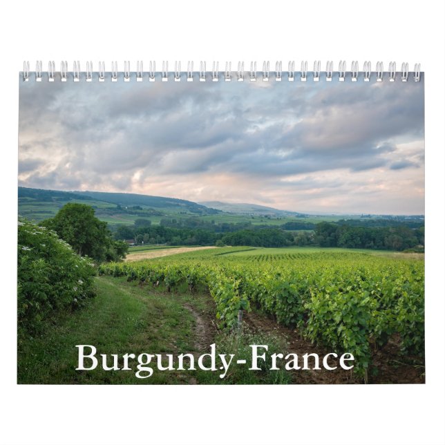 Burgundy-France Calendar (Cover)