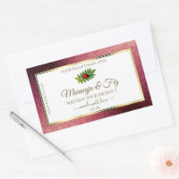 Burgundy Glitter White Product Labels Cute Ladybug