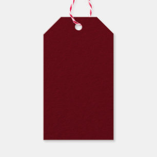 Burgundy Kraft Gift Tags