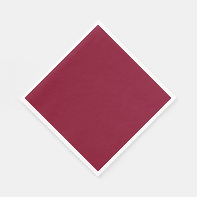 Burgundy Napkin (Corner)