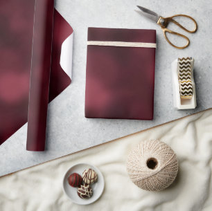 burgundy ombre abstract wrapping paper