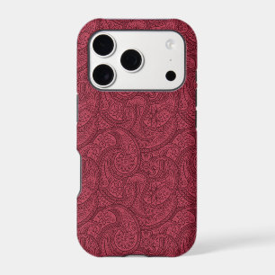 Burgundy Paisley